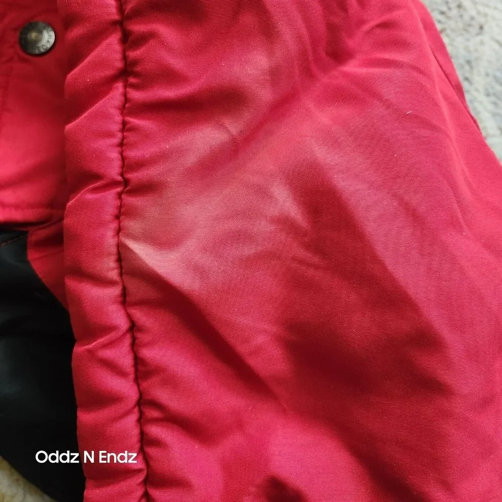 OshKosh BGosh‎ Boys Red & Black Hooded Winter Jacket Size 4 Polyester